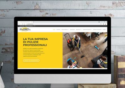 Sviluppo sito web per un’impresa di pulizie