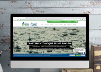 Sito web e comunicazione per il settore del trattamento acque